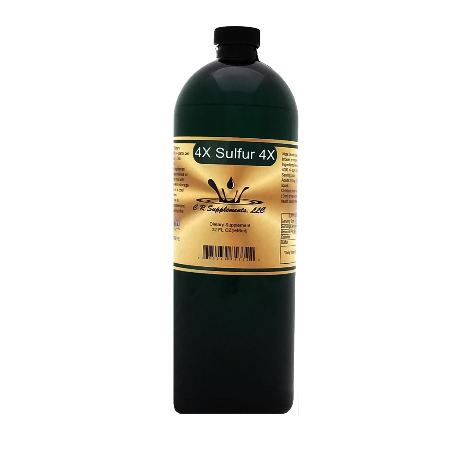 Sulfur 4x Dietary Supplement CR Supplements